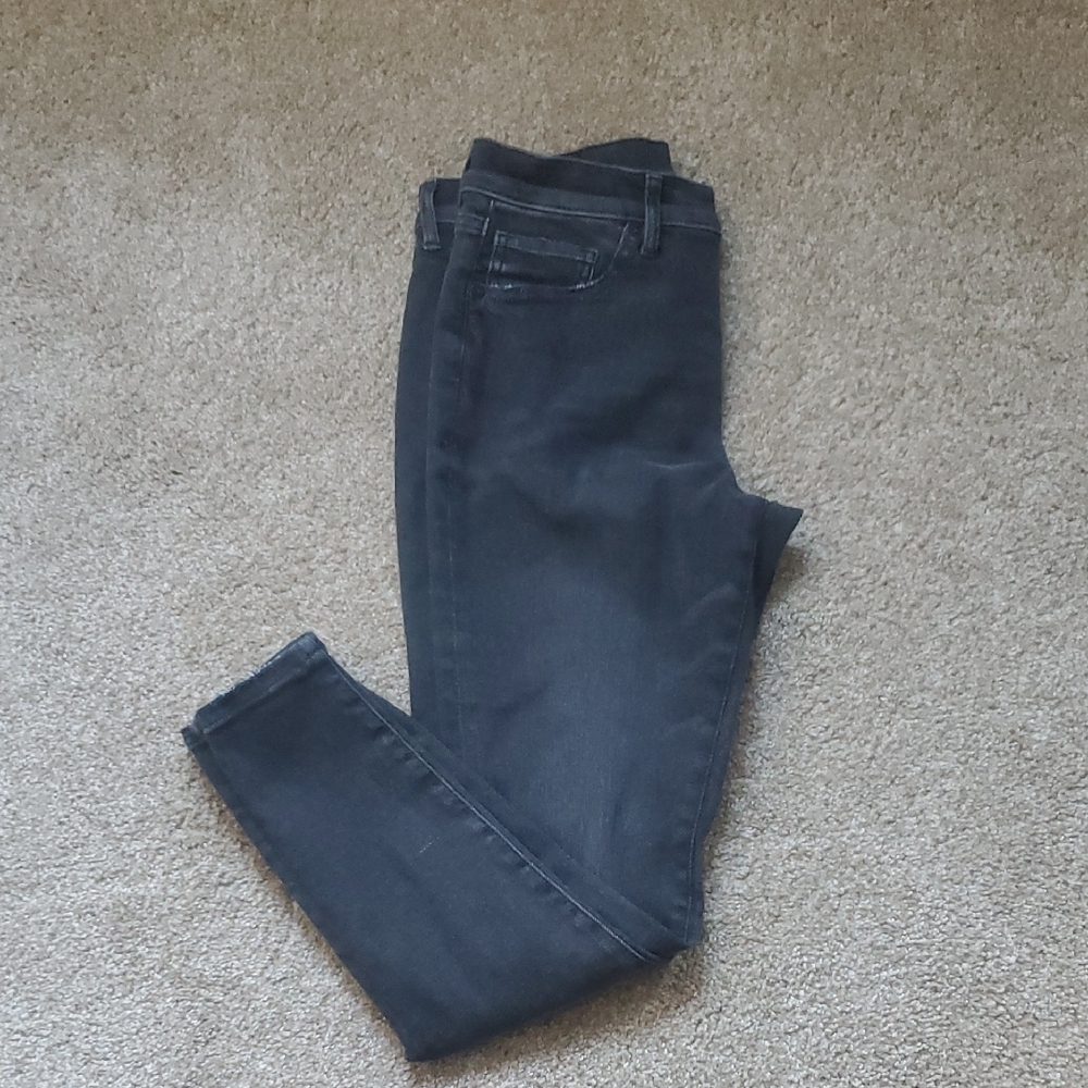 Express Women's Dark Wash Skinny Jeans
